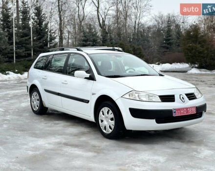 Білий Рено Меган, об'ємом двигуна 1.6 л та пробігом 165 тис. км за 5100 $, фото 5 на Automoto.ua