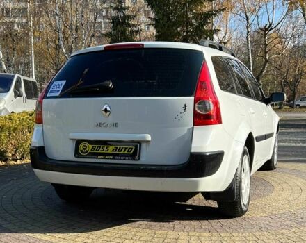 Белый Рено Меган, объемом двигателя 1.6 л и пробегом 200 тыс. км за 3750 $, фото 6 на Automoto.ua