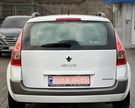 Белый Рено Меган, объемом двигателя 1.6 л и пробегом 209 тыс. км за 5700 $, фото 4 на Automoto.ua