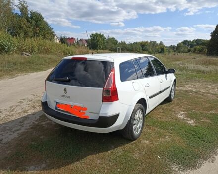 Белый Рено Меган, объемом двигателя 1.5 л и пробегом 234 тыс. км за 5700 $, фото 3 на Automoto.ua