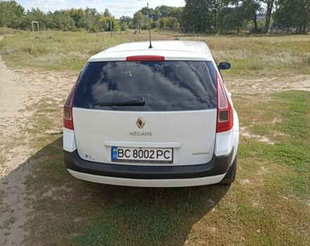 Белый Рено Меган, объемом двигателя 1.5 л и пробегом 236 тыс. км за 5000 $, фото 3 на Automoto.ua