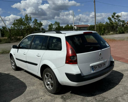 Белый Рено Меган, объемом двигателя 1.6 л и пробегом 249 тыс. км за 4999 $, фото 10 на Automoto.ua