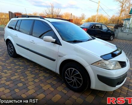 Белый Рено Меган, объемом двигателя 1.6 л и пробегом 302 тыс. км за 4999 $, фото 1 на Automoto.ua