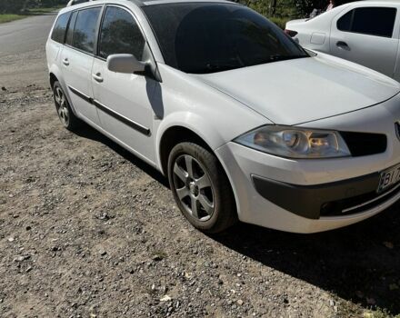Білий Рено Меган, об'ємом двигуна 2 л та пробігом 257 тис. км за 4336 $, фото 1 на Automoto.ua
