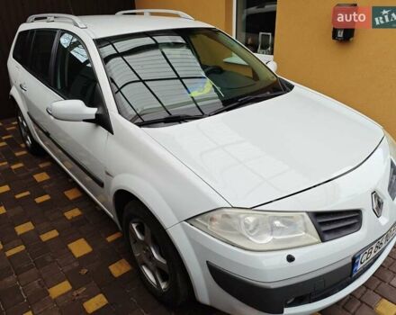 Белый Рено Меган, объемом двигателя 2 л и пробегом 239 тыс. км за 5500 $, фото 5 на Automoto.ua