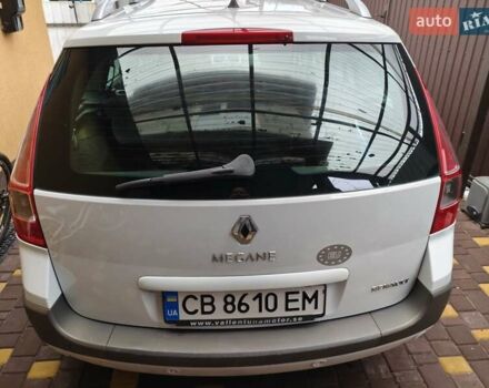 Белый Рено Меган, объемом двигателя 2 л и пробегом 239 тыс. км за 5500 $, фото 2 на Automoto.ua