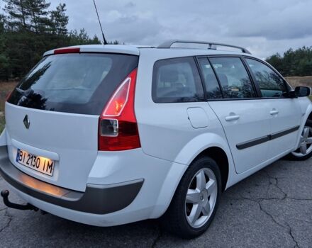 Белый Рено Меган, объемом двигателя 1.6 л и пробегом 245 тыс. км за 4999 $, фото 2 на Automoto.ua