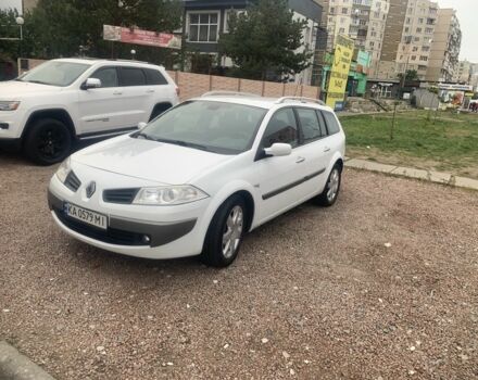 Белый Рено Меган, объемом двигателя 1.6 л и пробегом 285 тыс. км за 5200 $, фото 5 на Automoto.ua
