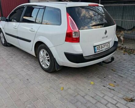 Белый Рено Меган, объемом двигателя 1.6 л и пробегом 281 тыс. км за 4800 $, фото 10 на Automoto.ua