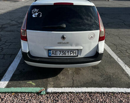 Белый Рено Меган, объемом двигателя 1.5 л и пробегом 230 тыс. км за 5300 $, фото 1 на Automoto.ua
