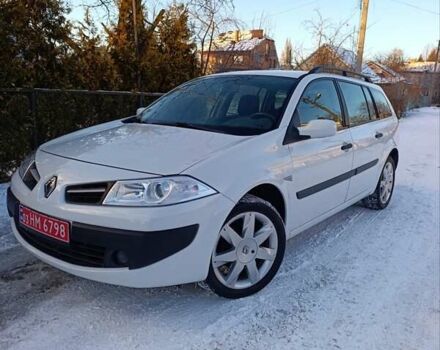 Белый Рено Меган, объемом двигателя 1.6 л и пробегом 235 тыс. км за 6200 $, фото 2 на Automoto.ua