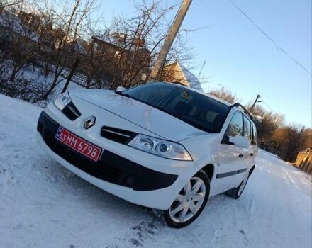 Белый Рено Меган, объемом двигателя 1.6 л и пробегом 235 тыс. км за 6200 $, фото 75 на Automoto.ua