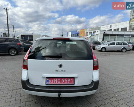 Белый Рено Меган, объемом двигателя 1.6 л и пробегом 198 тыс. км за 5800 $, фото 14 на Automoto.ua
