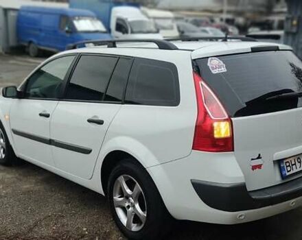 Белый Рено Меган, объемом двигателя 1.9 л и пробегом 327 тыс. км за 6500 $, фото 4 на Automoto.ua