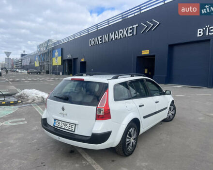 Белый Рено Меган, объемом двигателя 1.6 л и пробегом 223 тыс. км за 5450 $, фото 7 на Automoto.ua