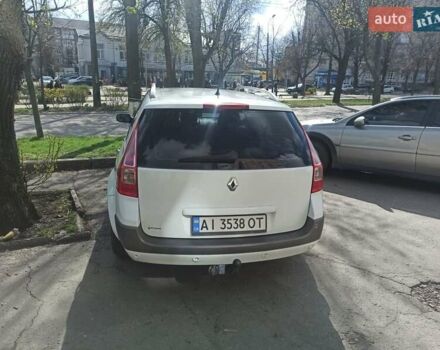 Білий Рено Меган, об'ємом двигуна 1.87 л та пробігом 274 тис. км за 6200 $, фото 1 на Automoto.ua