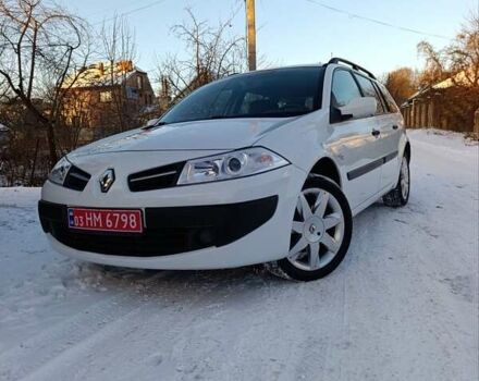 Белый Рено Меган, объемом двигателя 1.6 л и пробегом 235 тыс. км за 6200 $, фото 16 на Automoto.ua