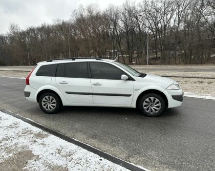 Белый Рено Меган, объемом двигателя 1.6 л и пробегом 216 тыс. км за 4700 $, фото 2 на Automoto.ua