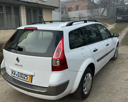 Белый Рено Меган, объемом двигателя 1.6 л и пробегом 145 тыс. км за 5500 $, фото 6 на Automoto.ua