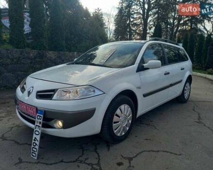 Білий Рено Меган, об'ємом двигуна 1.6 л та пробігом 201 тис. км за 5199 $, фото 1 на Automoto.ua