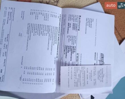 Білий Рено Меган, об'ємом двигуна 1.6 л та пробігом 201 тис. км за 5199 $, фото 92 на Automoto.ua