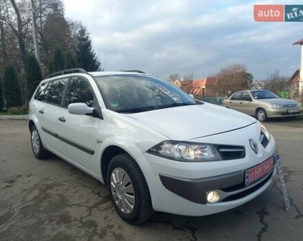 Білий Рено Меган, об'ємом двигуна 1.6 л та пробігом 201 тис. км за 5199 $, фото 10 на Automoto.ua