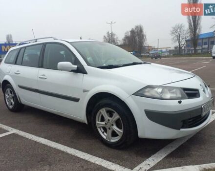 Белый Рено Меган, объемом двигателя 1.6 л и пробегом 247 тыс. км за 5100 $, фото 1 на Automoto.ua