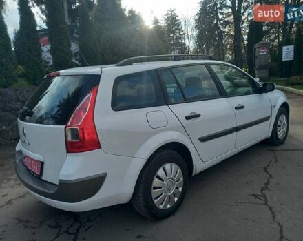 Білий Рено Меган, об'ємом двигуна 1.6 л та пробігом 201 тис. км за 5199 $, фото 6 на Automoto.ua