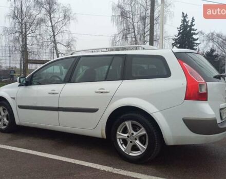 Белый Рено Меган, объемом двигателя 1.6 л и пробегом 247 тыс. км за 5100 $, фото 4 на Automoto.ua