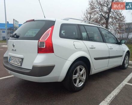 Белый Рено Меган, объемом двигателя 1.6 л и пробегом 247 тыс. км за 5100 $, фото 5 на Automoto.ua