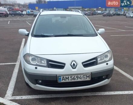 Белый Рено Меган, объемом двигателя 1.6 л и пробегом 247 тыс. км за 5100 $, фото 7 на Automoto.ua