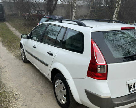 Білий Рено Меган, об'ємом двигуна 1.6 л та пробігом 145 тис. км за 5400 $, фото 10 на Automoto.ua