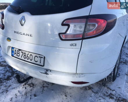Белый Рено Меган, объемом двигателя 1.87 л и пробегом 211 тыс. км за 6800 $, фото 2 на Automoto.ua