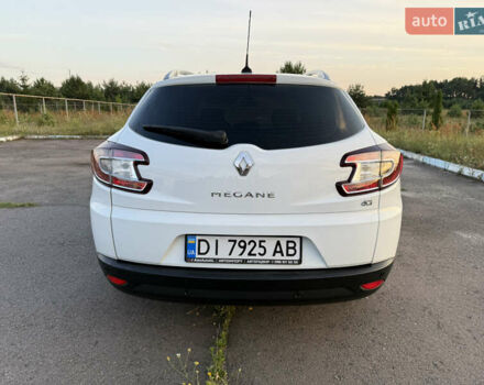 Белый Рено Меган, объемом двигателя 1.5 л и пробегом 280 тыс. км за 6700 $, фото 6 на Automoto.ua