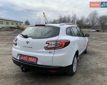 Белый Рено Меган, объемом двигателя 1.5 л и пробегом 221 тыс. км за 7200 $, фото 13 на Automoto.ua