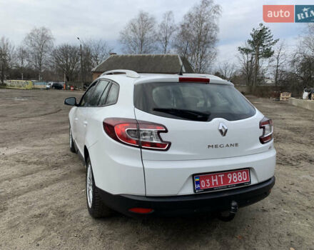 Белый Рено Меган, объемом двигателя 1.5 л и пробегом 221 тыс. км за 7200 $, фото 14 на Automoto.ua