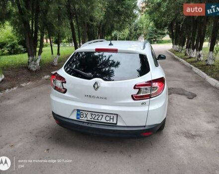 Білий Рено Меган, об'ємом двигуна 1.46 л та пробігом 325 тис. км за 6600 $, фото 10 на Automoto.ua