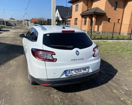 Білий Рено Меган, об'ємом двигуна 1.5 л та пробігом 255 тис. км за 7200 $, фото 3 на Automoto.ua