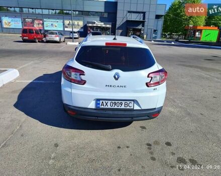Белый Рено Меган, объемом двигателя 1.9 л и пробегом 400 тыс. км за 6700 $, фото 1 на Automoto.ua