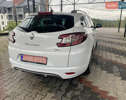 Белый Рено Меган, объемом двигателя 1.5 л и пробегом 150 тыс. км за 8500 $, фото 8 на Automoto.ua