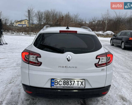 Белый Рено Меган, объемом двигателя 1.5 л и пробегом 280 тыс. км за 6900 $, фото 5 на Automoto.ua