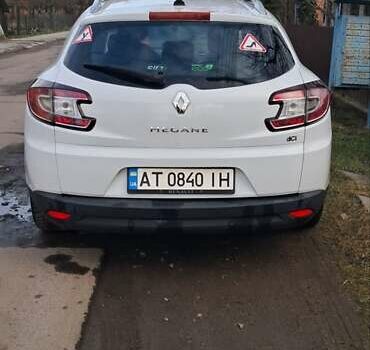 Белый Рено Меган, объемом двигателя 1.5 л и пробегом 243 тыс. км за 6500 $, фото 14 на Automoto.ua
