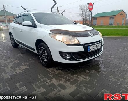 Белый Рено Меган, объемом двигателя 2 л и пробегом 120 тыс. км за 10000 $, фото 1 на Automoto.ua