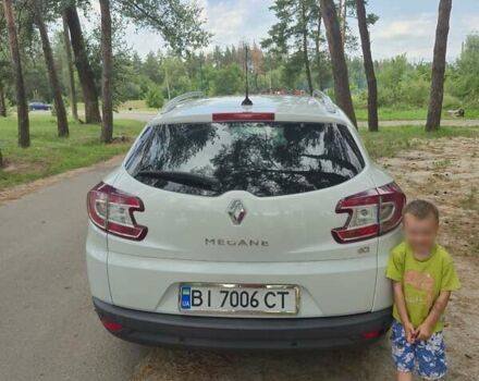 Білий Рено Меган, об'ємом двигуна 1.46 л та пробігом 270 тис. км за 8900 $, фото 9 на Automoto.ua