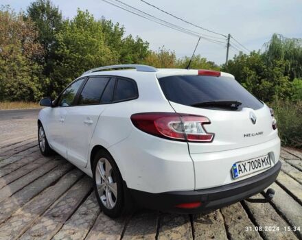 Белый Рено Меган, объемом двигателя 1.5 л и пробегом 295 тыс. км за 6499 $, фото 2 на Automoto.ua