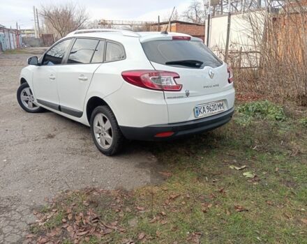 Белый Рено Меган, объемом двигателя 1.5 л и пробегом 233 тыс. км за 7800 $, фото 5 на Automoto.ua