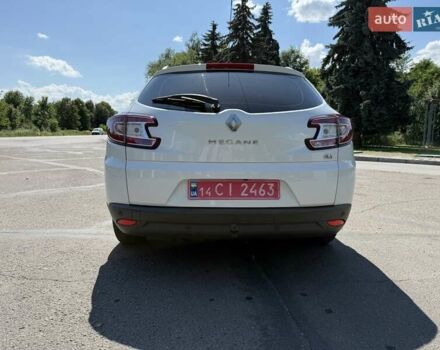 Белый Рено Меган, объемом двигателя 1.5 л и пробегом 225 тыс. км за 7699 $, фото 15 на Automoto.ua