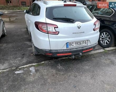 Белый Рено Меган, объемом двигателя 1.5 л и пробегом 260 тыс. км за 8100 $, фото 7 на Automoto.ua