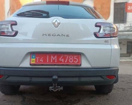 Белый Рено Меган, объемом двигателя 1.5 л и пробегом 265 тыс. км за 6900 $, фото 14 на Automoto.ua