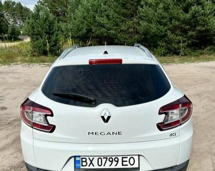 Белый Рено Меган, объемом двигателя 1.5 л и пробегом 287 тыс. км за 6999 $, фото 3 на Automoto.ua